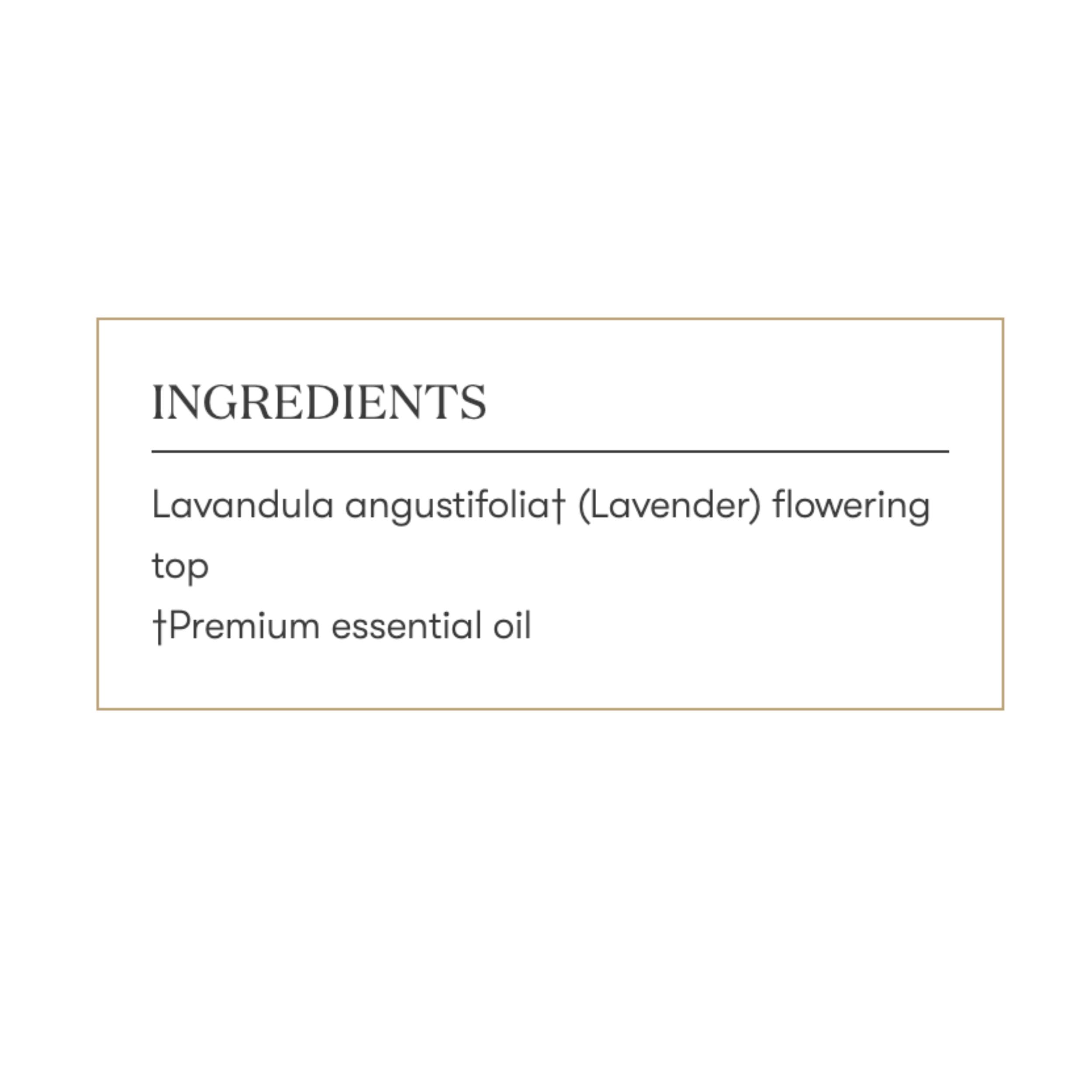 Young Living travel-friendly lavender oil in a 5ml bottle for on-the-go relaxation.
