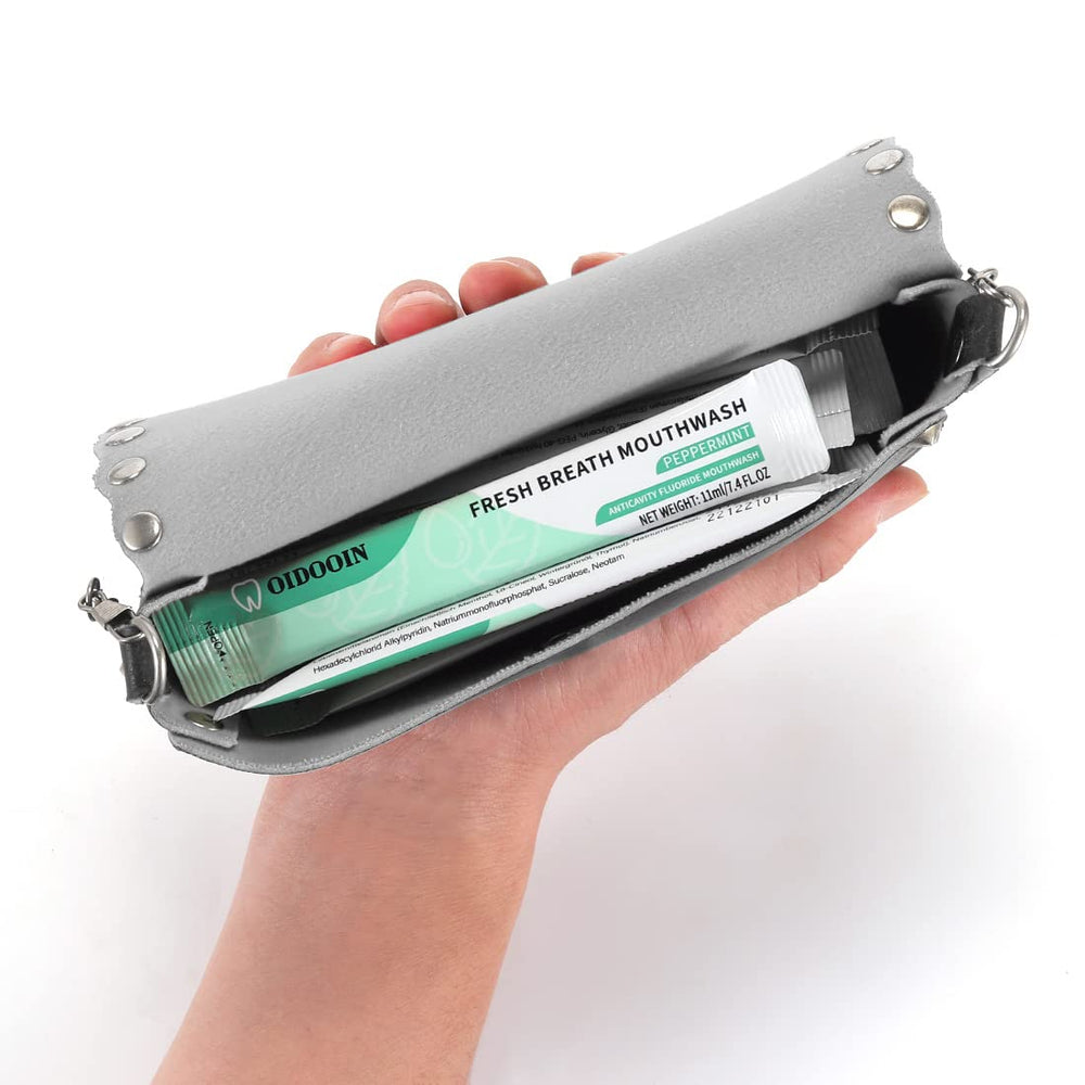 Leak-proof compact packaging for on-the-go use