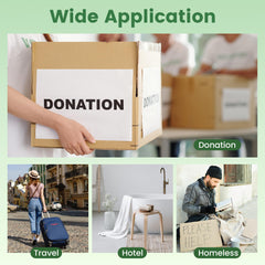 Bulk 100-pack travel toothpaste for charities and donations