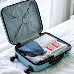 Compact travel toothpaste size 0.8 x 2.5 inches
