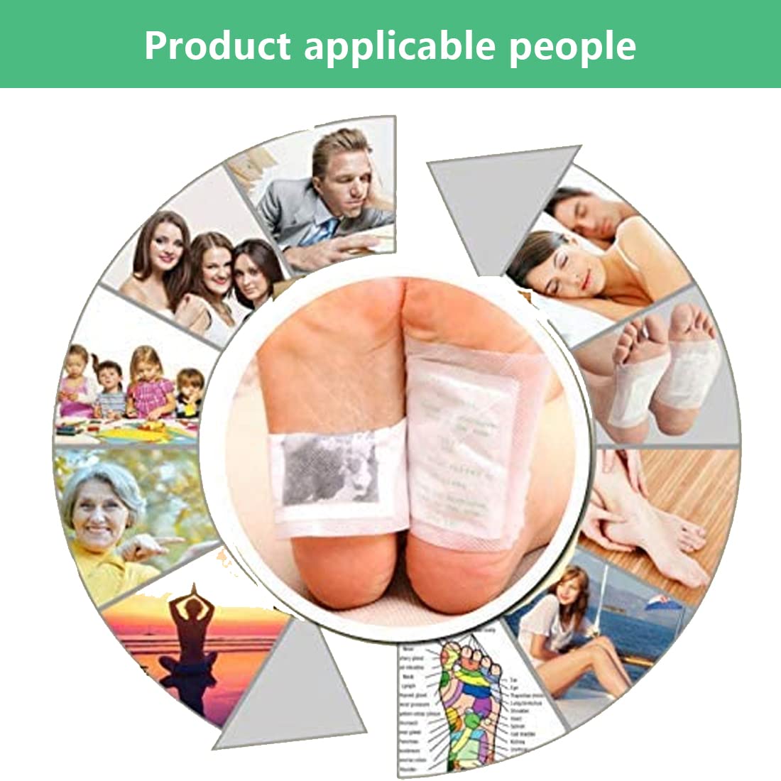 Foot pads ready for travel use