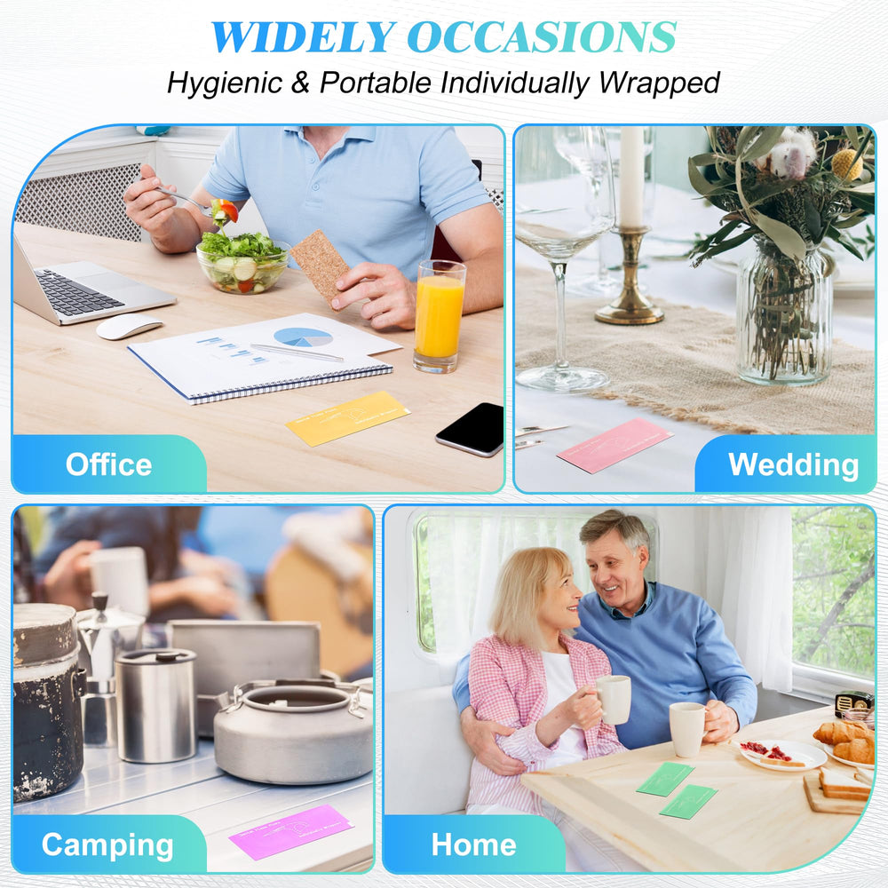 Floss packs suitable for travel to weddings, offices, cars