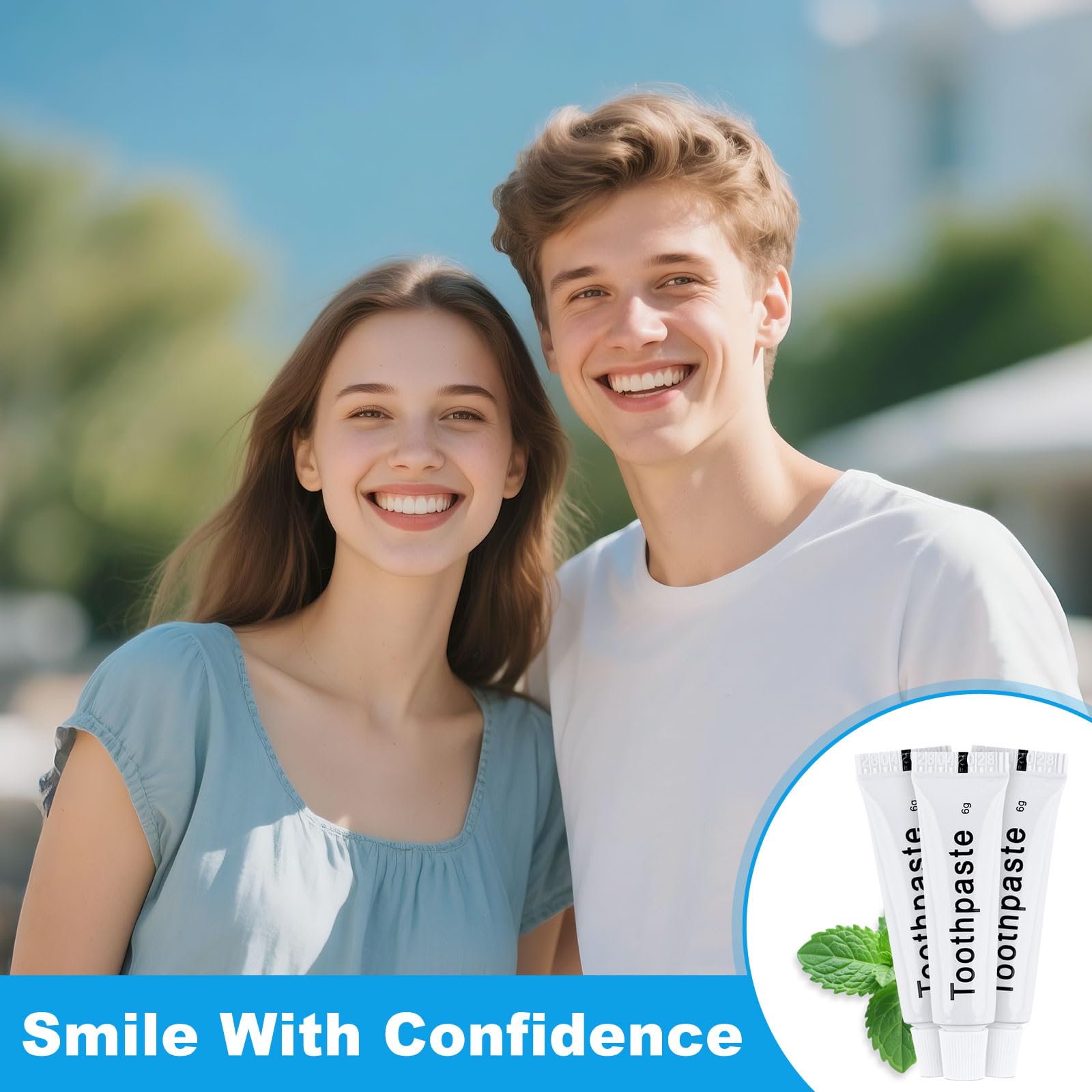 Toothpaste donation for charities and homeless shelters