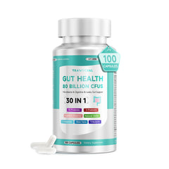 Trawecual Gut Health Capsule bottle with capsules