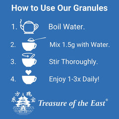 Treasure of the East GUI Pi Tang 100g packaging label