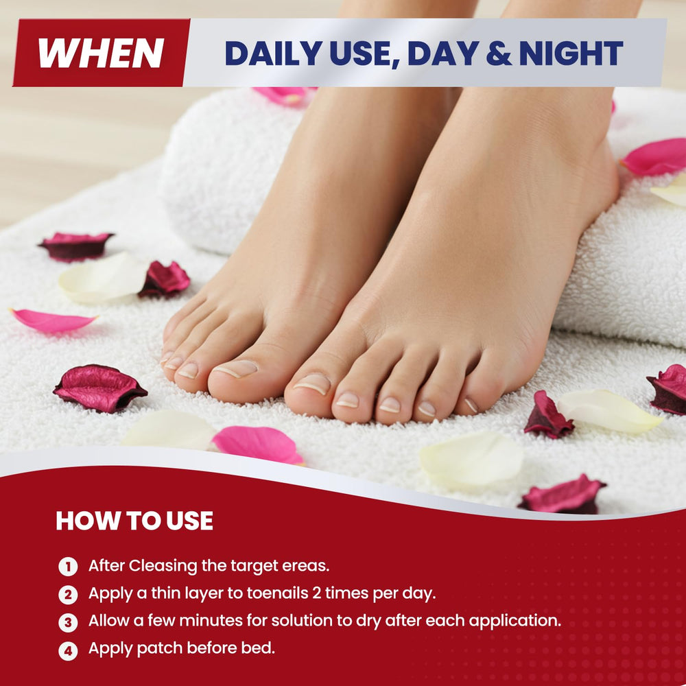 Treatonic 2-step system in use shows day and night routine.