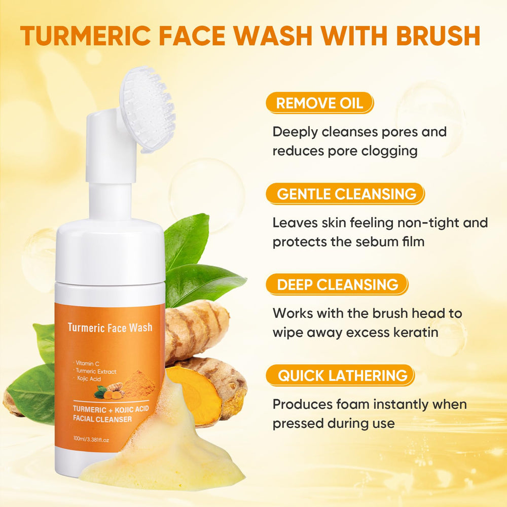 Treeroot brush helps exfoliate while cleansing for smoother skin.
