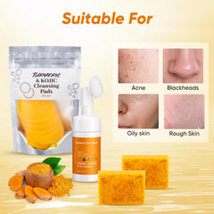 Treeroot turmeric body cleanser suitable for cleansing body areas with care.