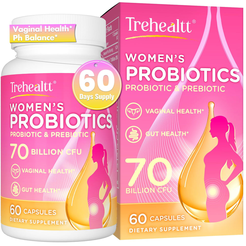 Trehealtt Vaginal Probiotics bottle front