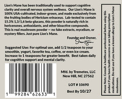 Serving ideas for Tremetes Lion’s Mane powder in smoothies, coffee, or tea