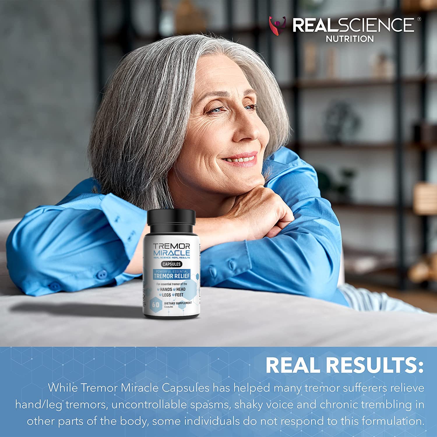 Tremor Miracle packaging box and bottle