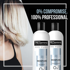 TRESemmé Pro Pure Foam Shampoo concept illustrating instant lather