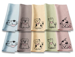 TreVee microfiber cleaning cloths pack front view
