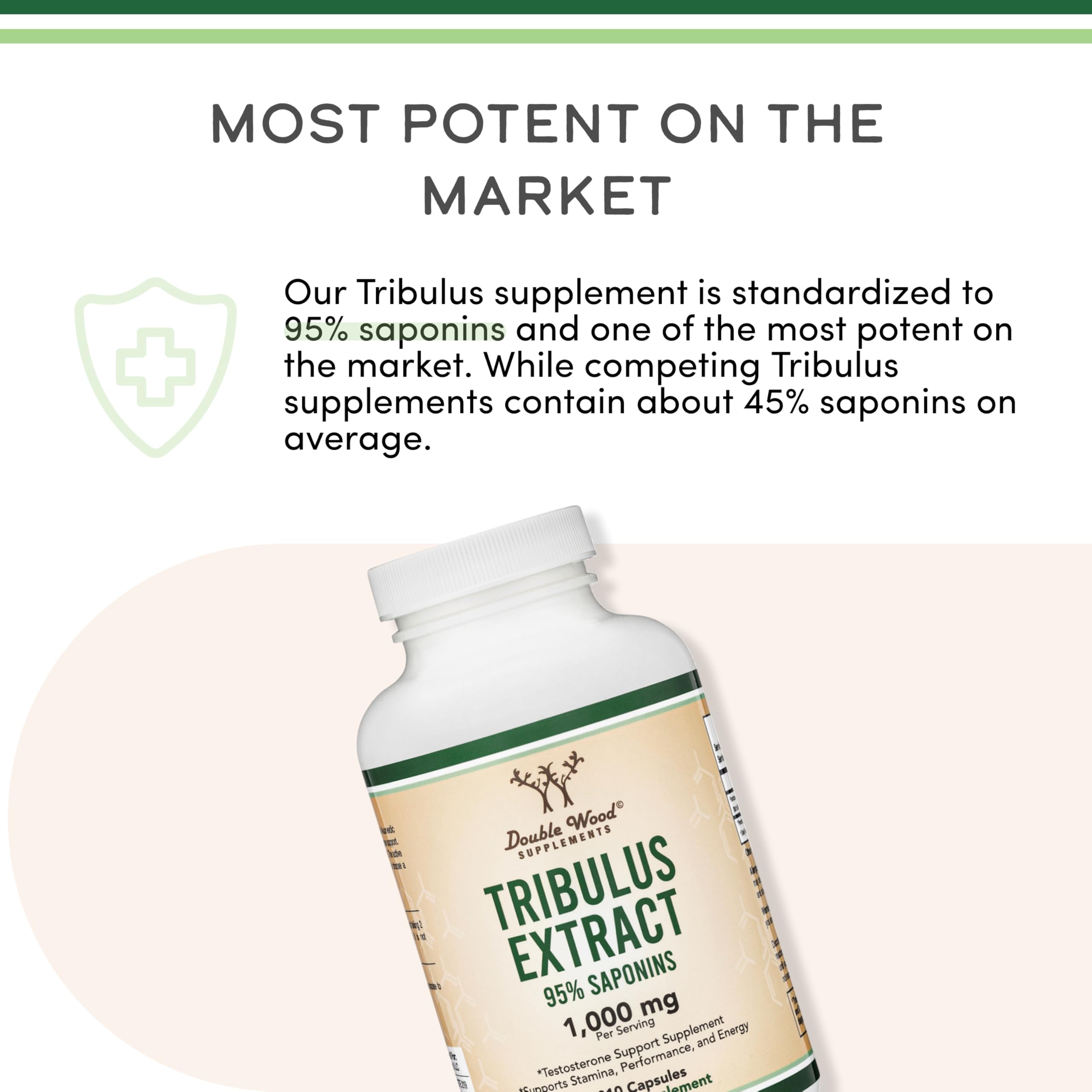 Tribulus Terrestris supporting energy and stamina