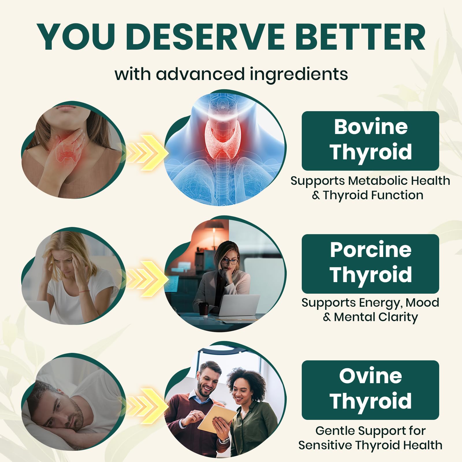 Lifestyle-friendly thyroid wellness supplement for men and women