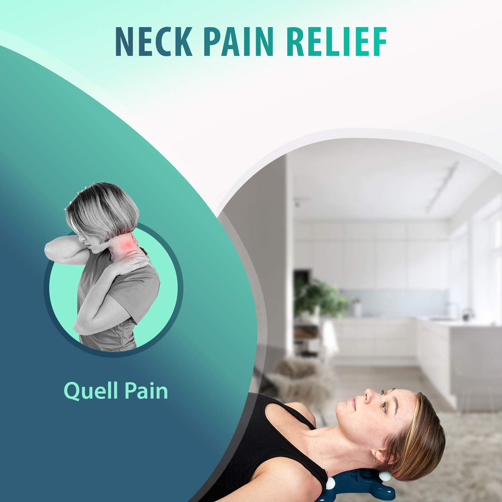Usage demonstration showing neck traction and head movements