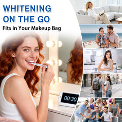Portable, light-weight whitening pen ready for travel