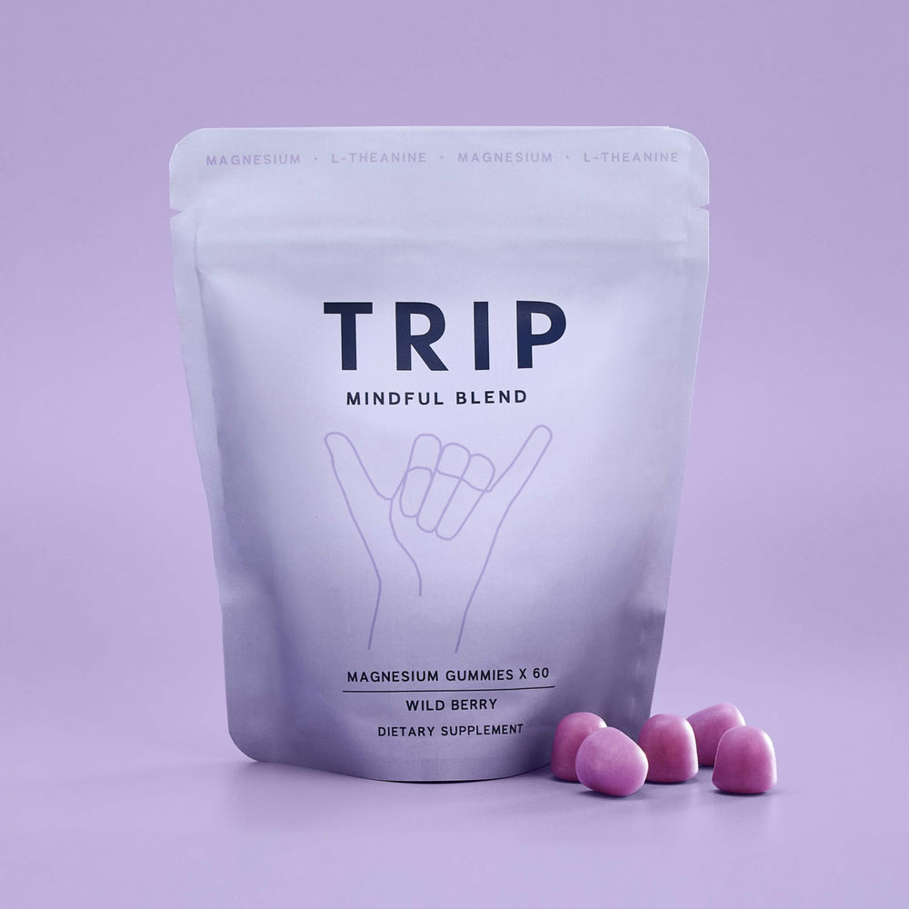 Close-up of vegan, sugar-free Wild Berry gummies