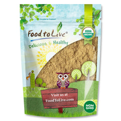 Food to Live Organic Triphala Powder 1lb packaging
