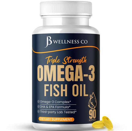 Triple-Strength Omega-3 Fish Oil 3750 mg bottle