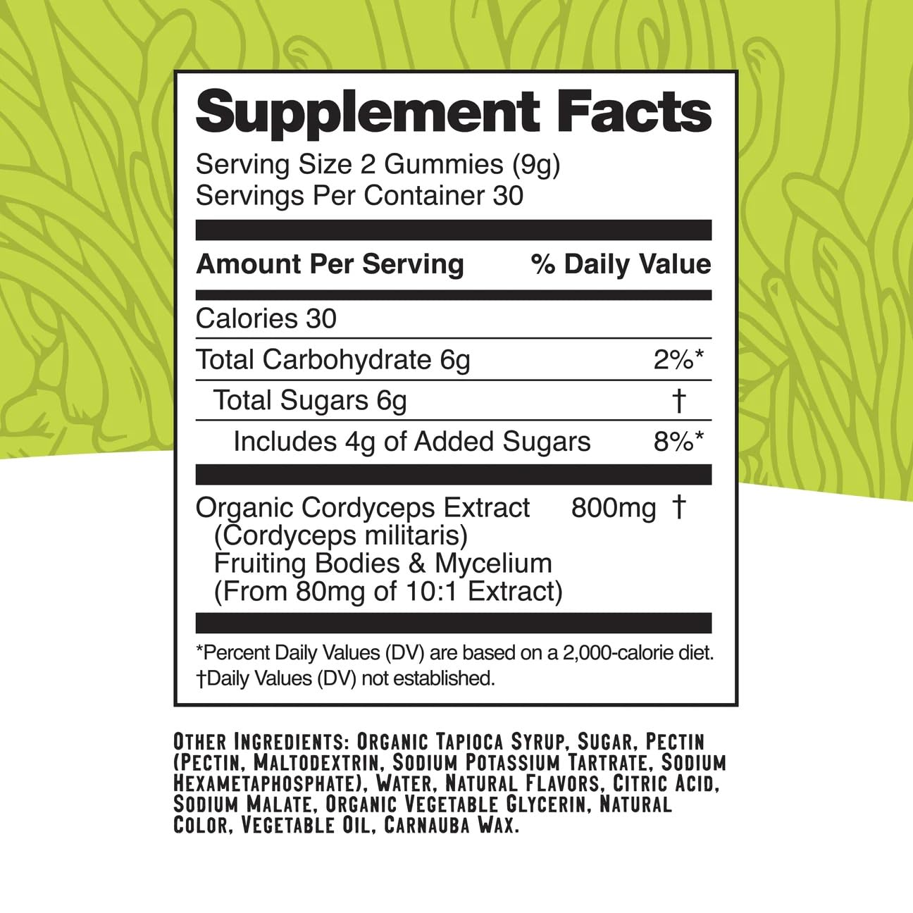 All-natural ingredients and packaging of Troomy Boost Gummies