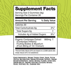 All-natural ingredients and packaging of Troomy Boost Gummies