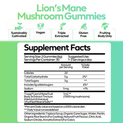 Troop Lions Mane Gummies with energy and immune support as part of a routine