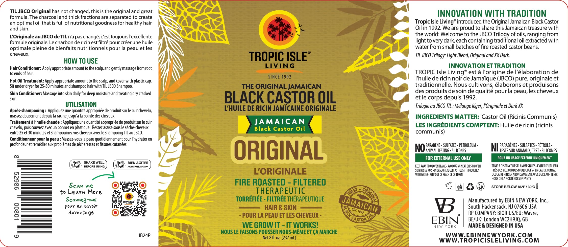 Nails nourished by Jamaican Black Castor Oil