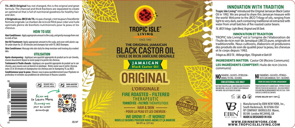 Nails nourished by Jamaican Black Castor Oil