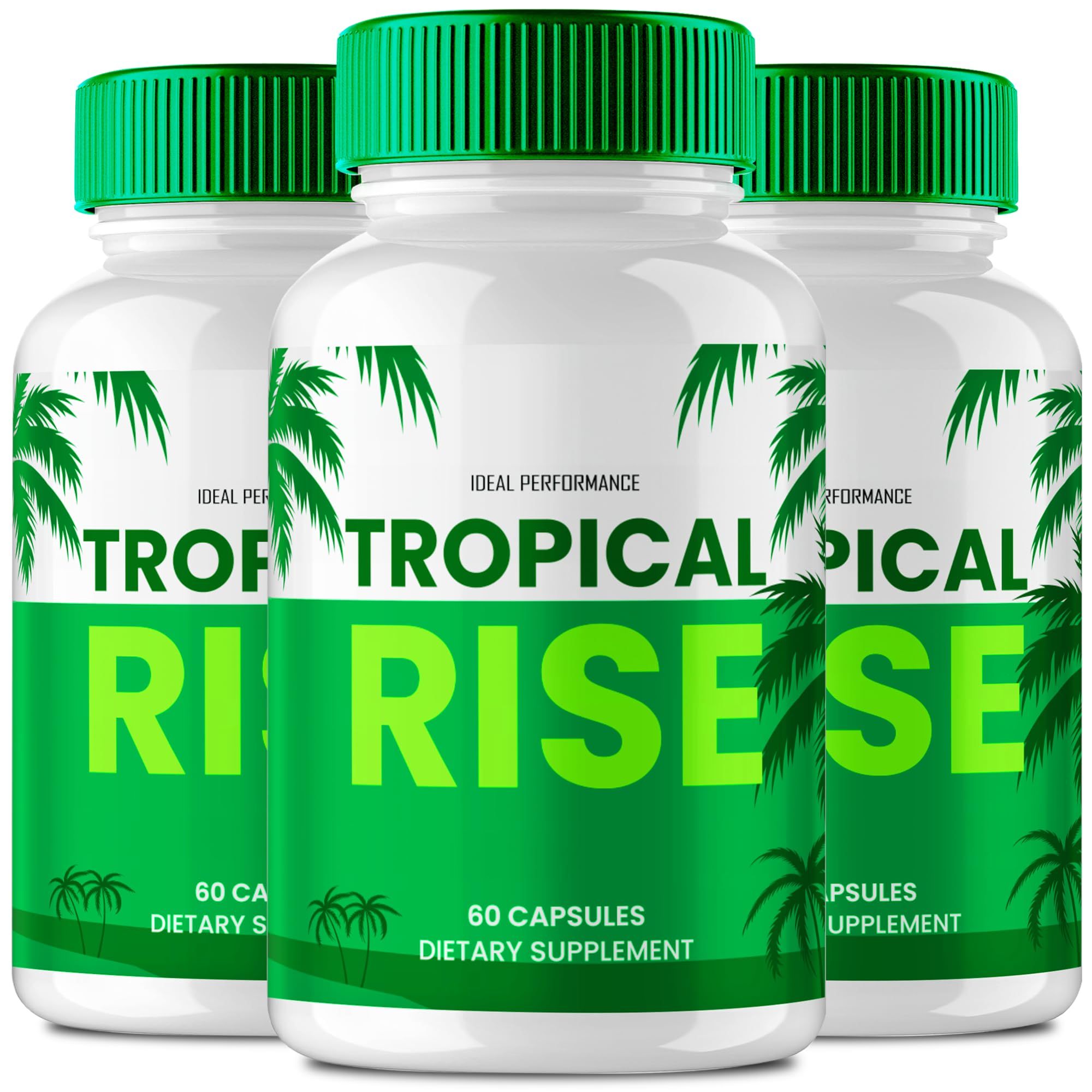 Tropical Rise Capsules bottle close-up