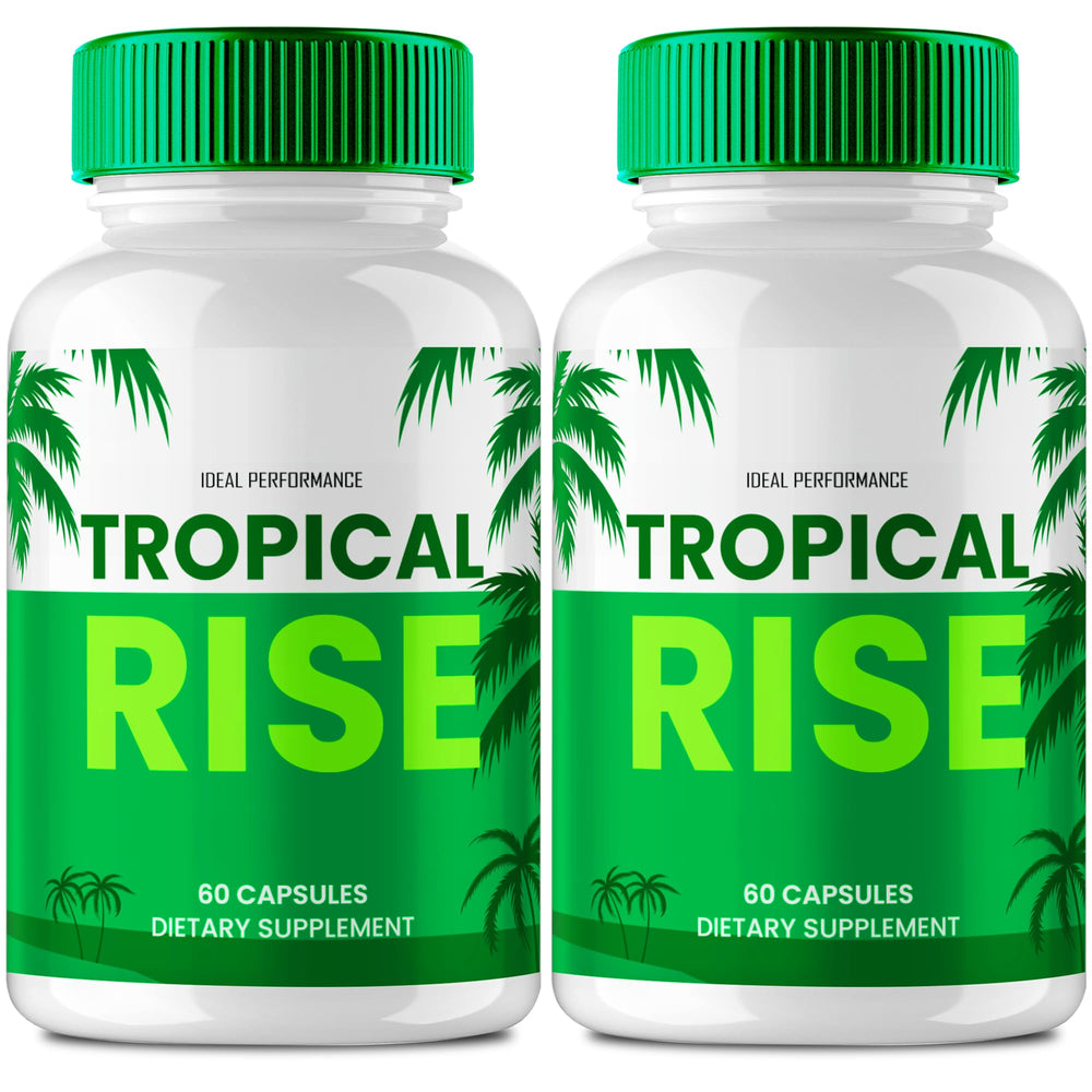 IDEAL PERFORMANCE Tropical Rise Capsules bottle front view
