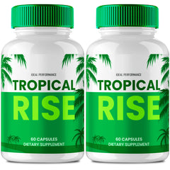 IDEAL PERFORMANCE Tropical Rise Capsules bottle front view