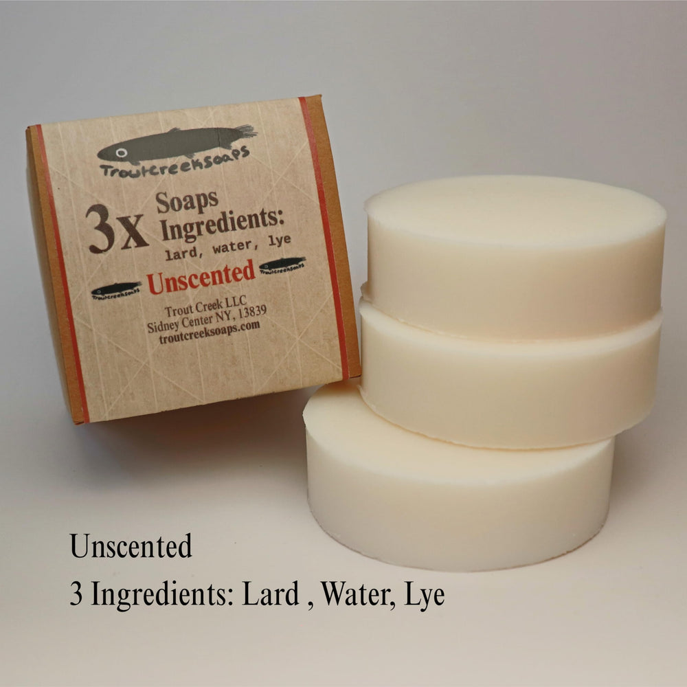 Trout Creek Soaps box signed by the soapmaker adds a personal touch