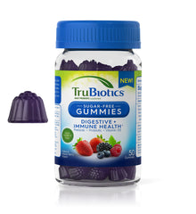 TruBiotics Probiotic Gummies with Prebiotics and Vitamin D3 – Berry flavor – 50 gummies
