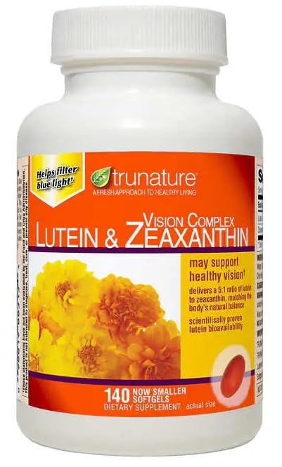 Bundle image of Tru-Nature Vision Complex Lutein Zeaxanthin 140 softgels