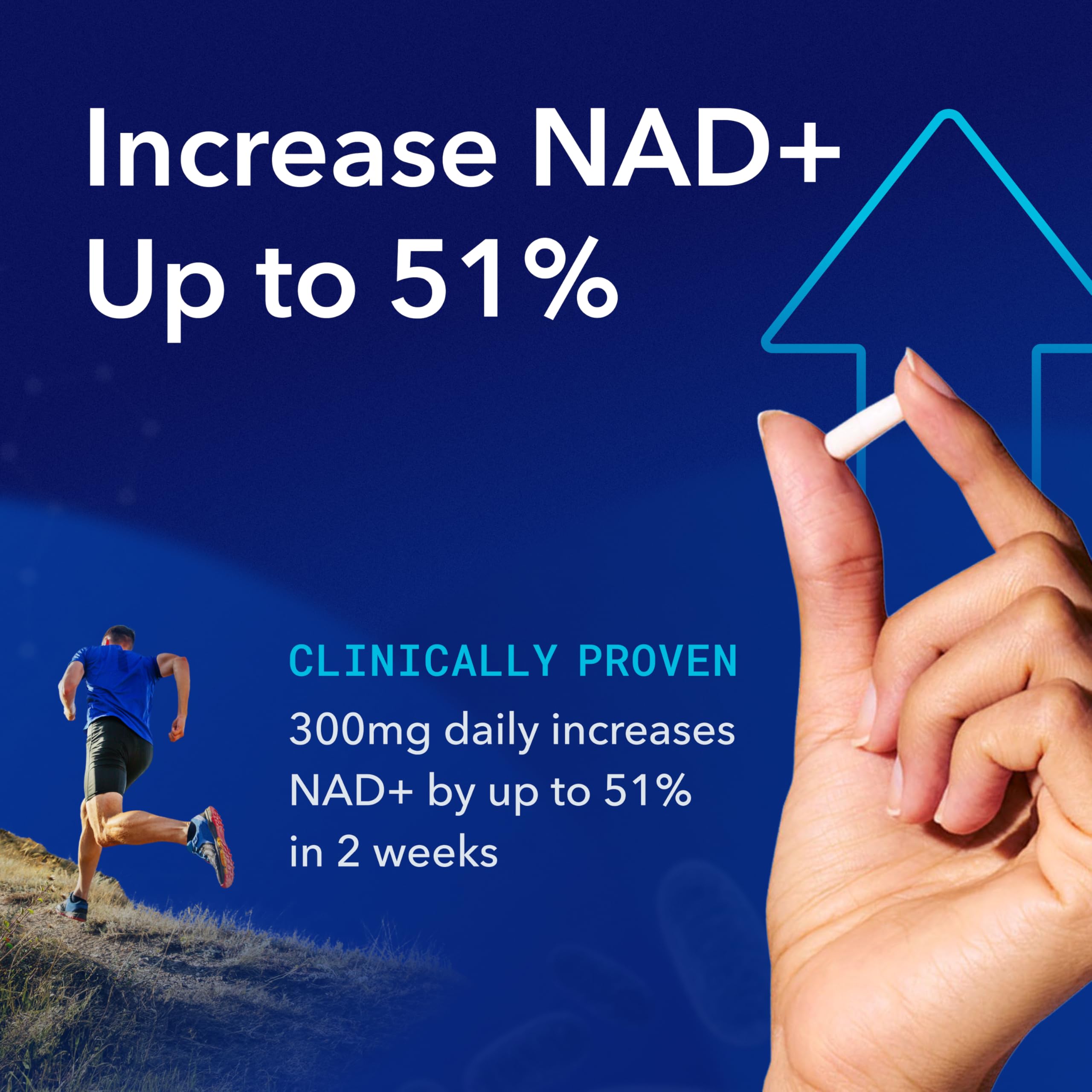 NAD+ molecular structure concept image