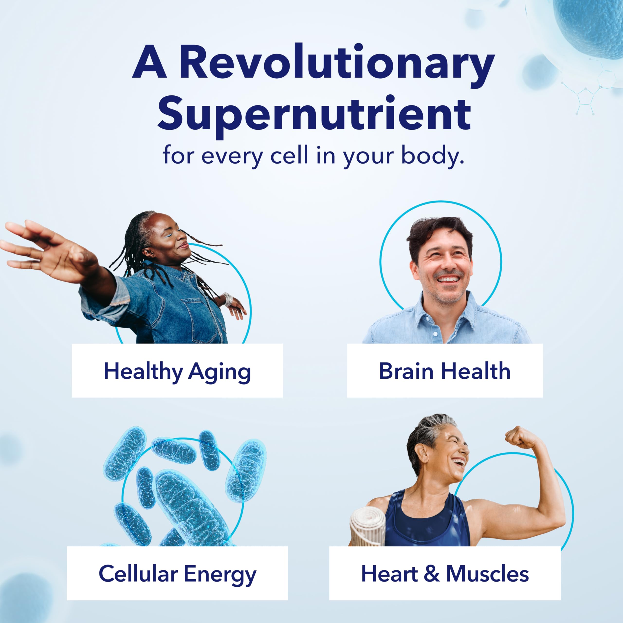 Three bottle pack of TRU NIAGEN NR supplement