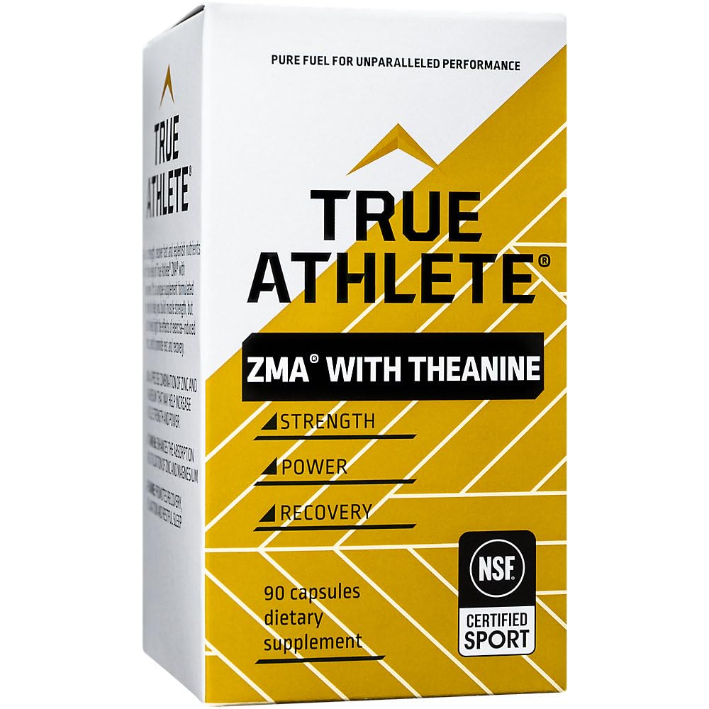 NSF Certified for Sport badge on True Athlete ZMA packaging