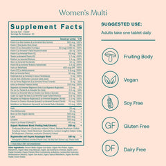 Close-up of True Grace One Daily Women’s Multivitamin bottle (30 vegan tablets)