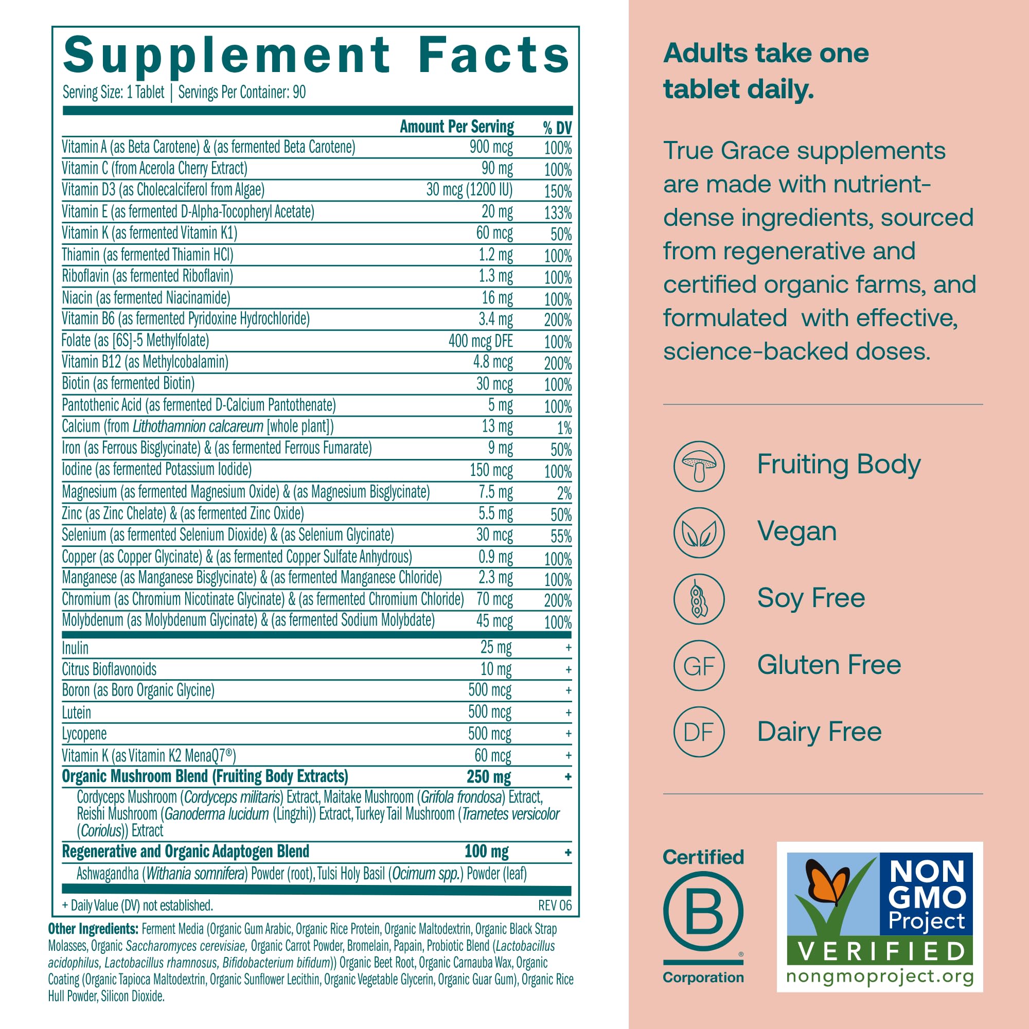 True Grace fermented minerals closeup highlighting absorption benefits