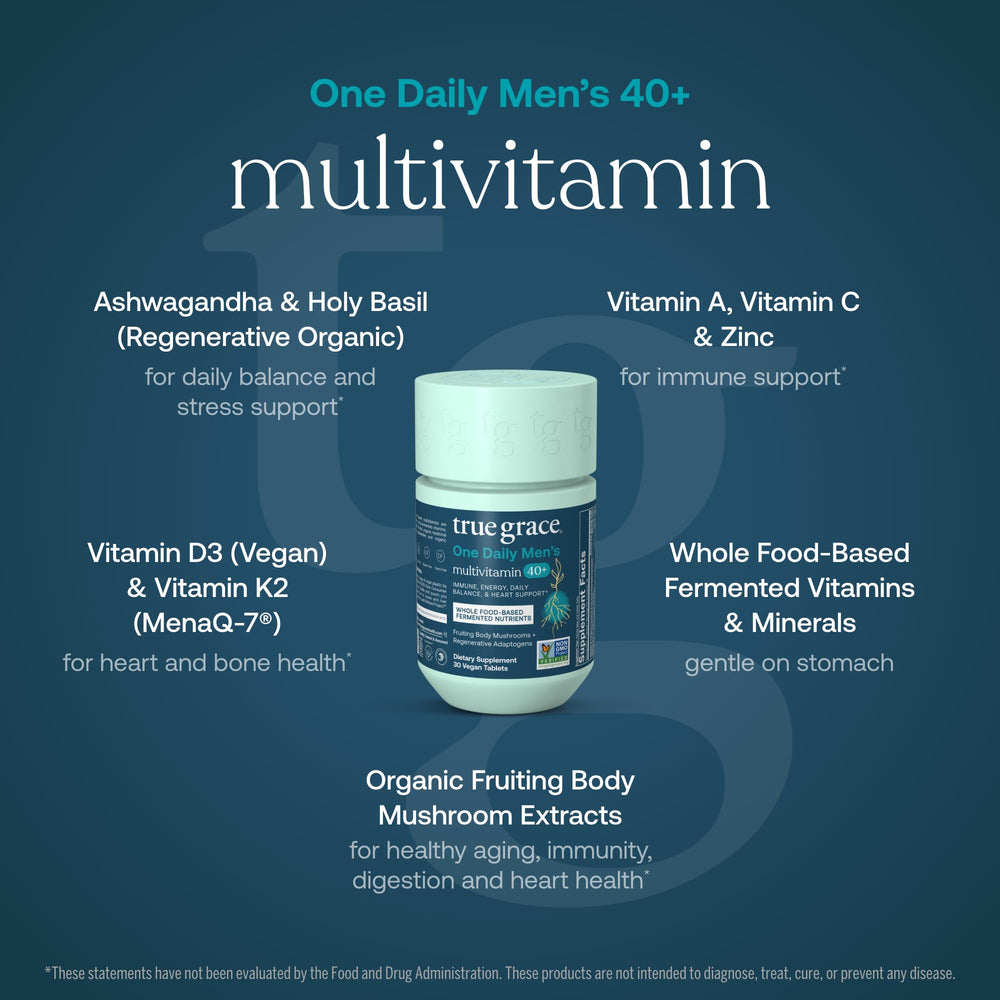 Organic adaptogen blend with holy basil and ashwagandha