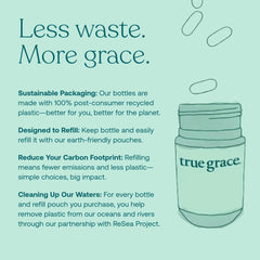 Product packaging highlighting organic and carbon-neutral credentials