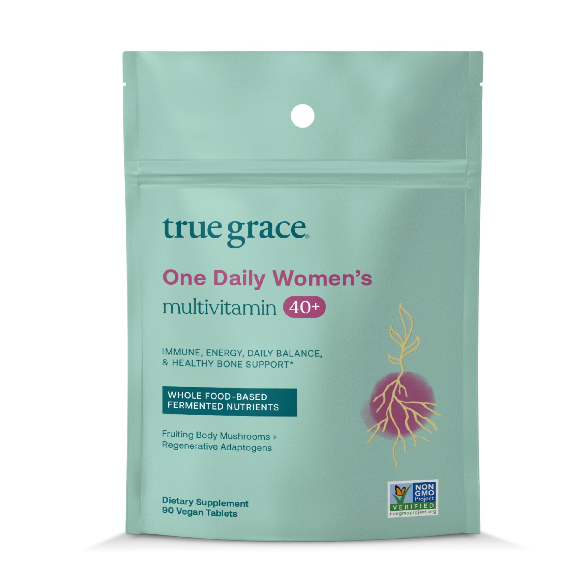 True Grace One Daily Multivitamin bottle front view for daily wellness support