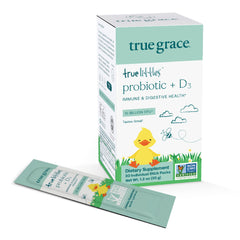 Front view of True Littles 30-stick-pack box