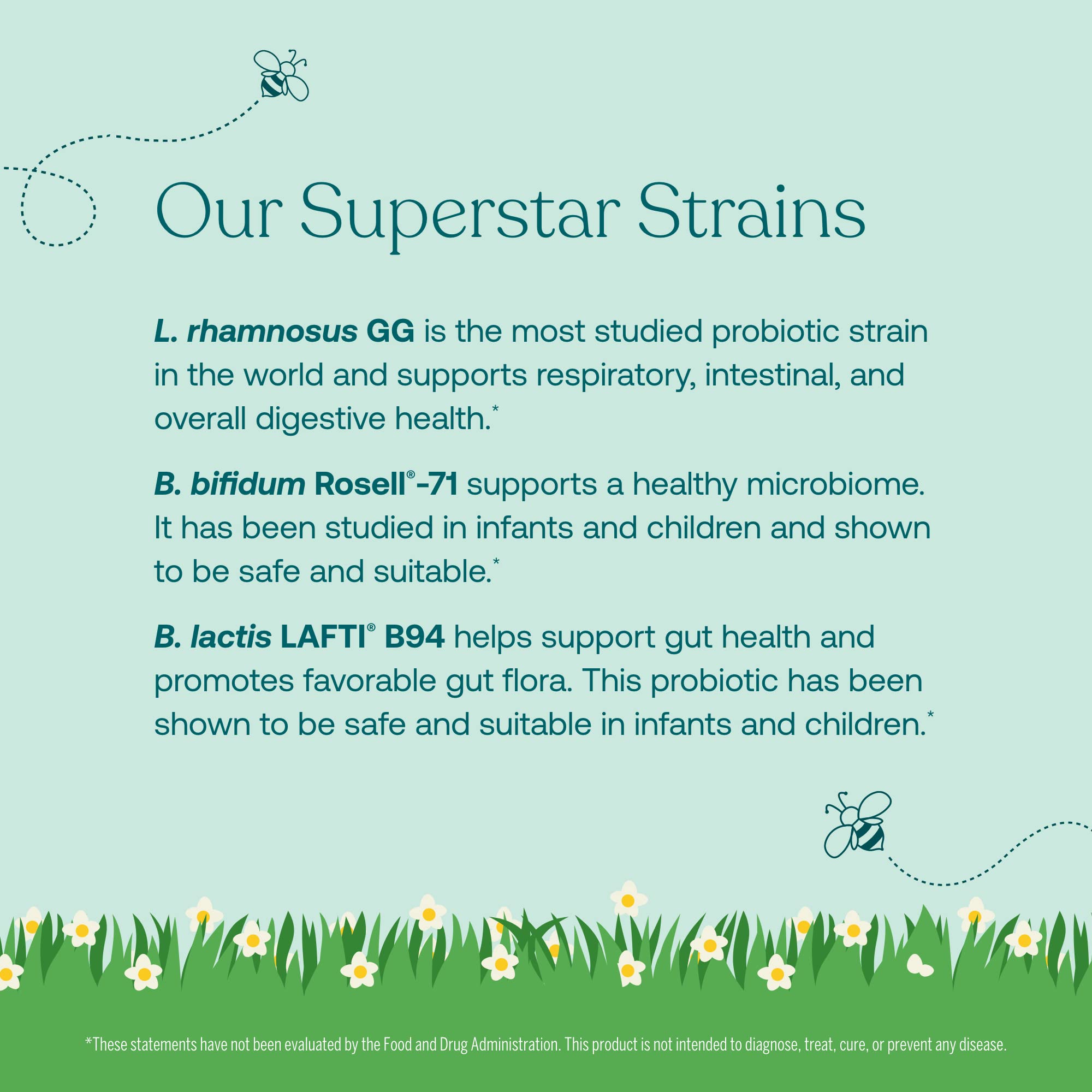 Allergen-free label on True Littles packaging