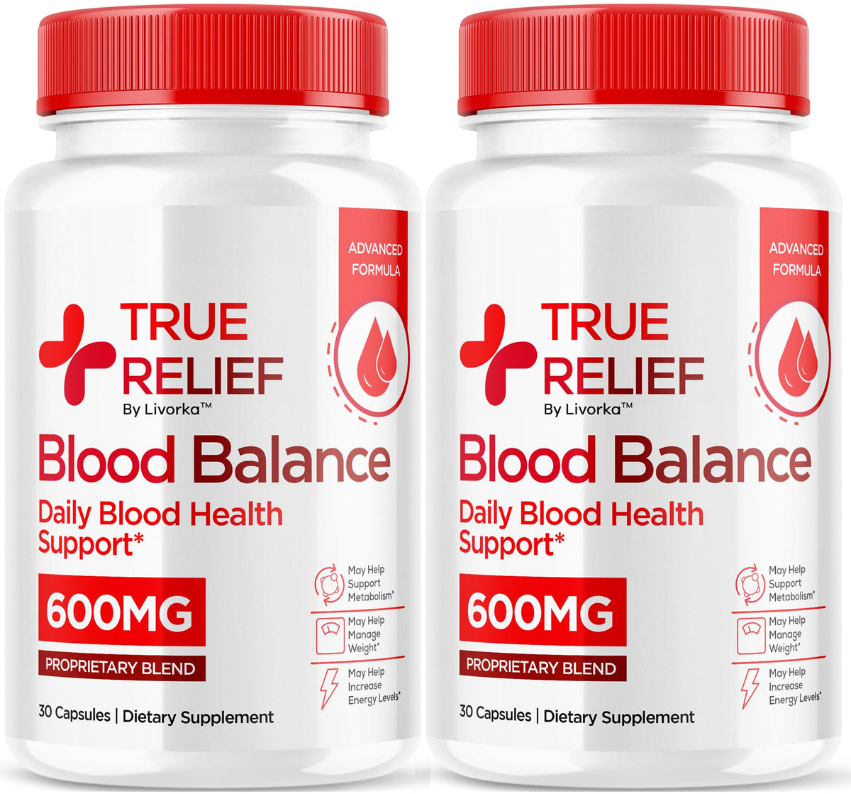 True Relief Capsules bottle front view