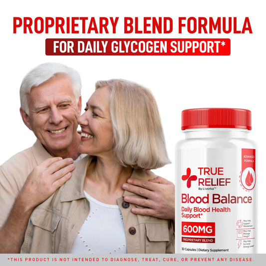 Close-up of True Relief 60-count bottle