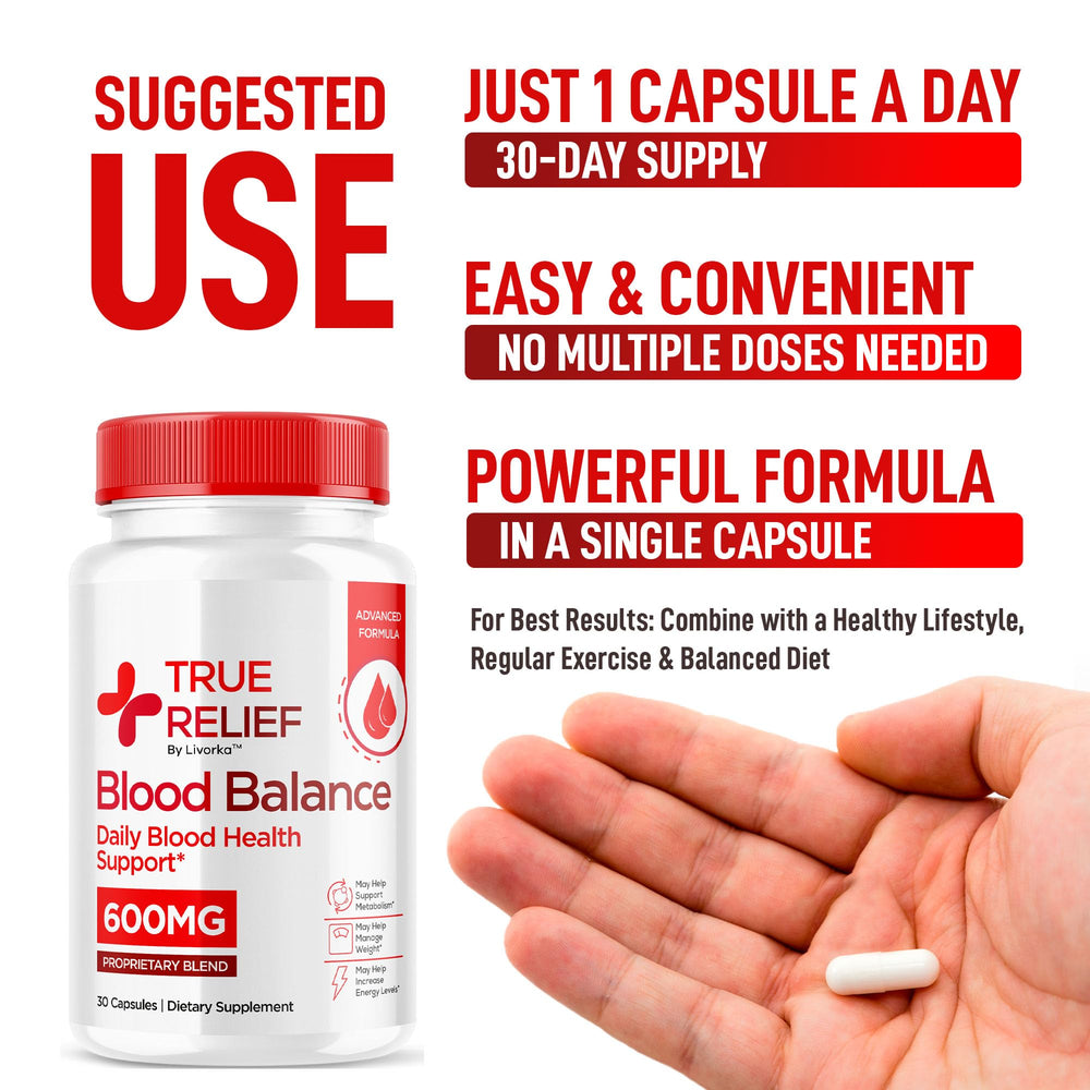Close-up of True Relief Glyco Support capsule