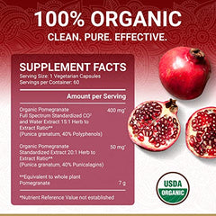 True Veda organic pomegranate extract supports daily routine