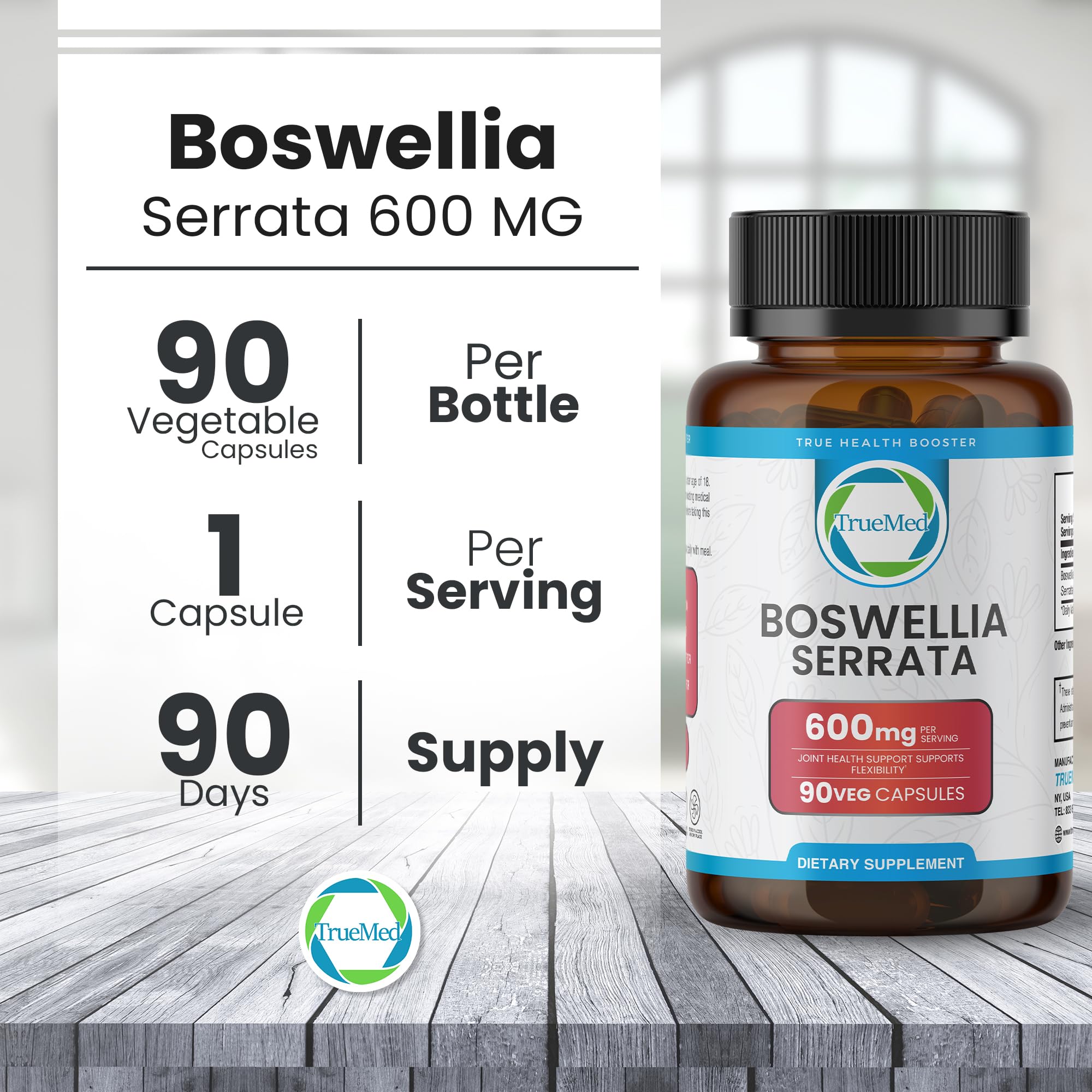 90 vegan capsules per bottle